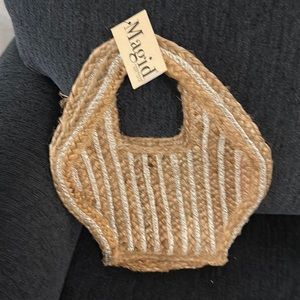 Magid Spring Jute Stripe Tote